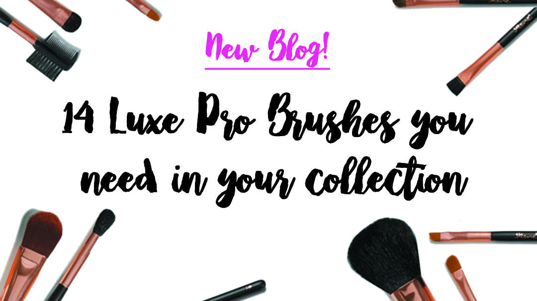 Skone Cosmetic's 14 Piece Luxe Pro brush set is on sale now!