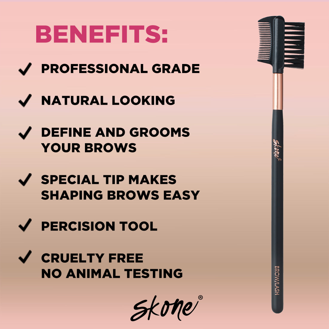 eyebrow brush spoolie
