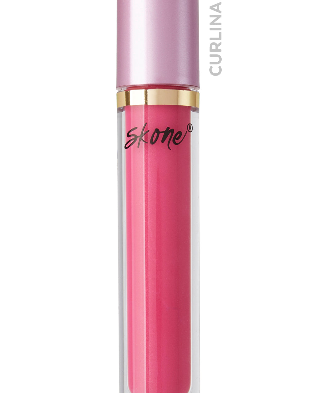 pink lip gloss  brillo de labios rosa