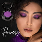 applying eye shadow big eye makeup