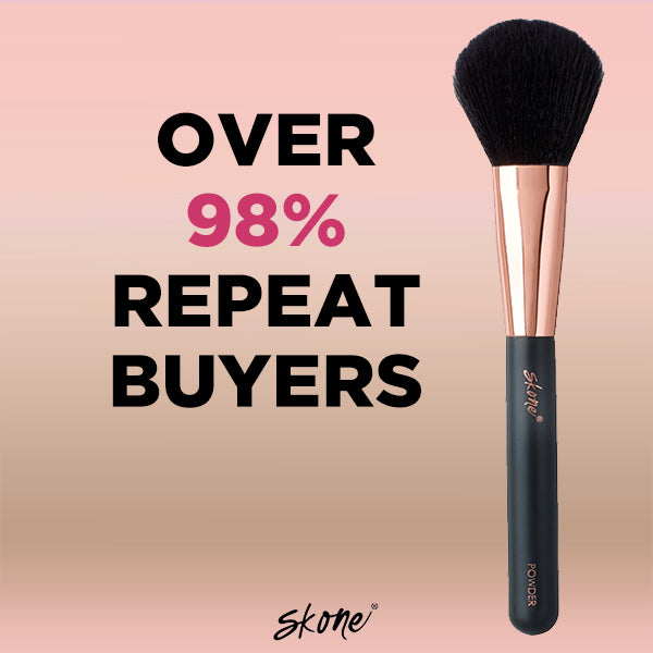 powder brush for loose powder