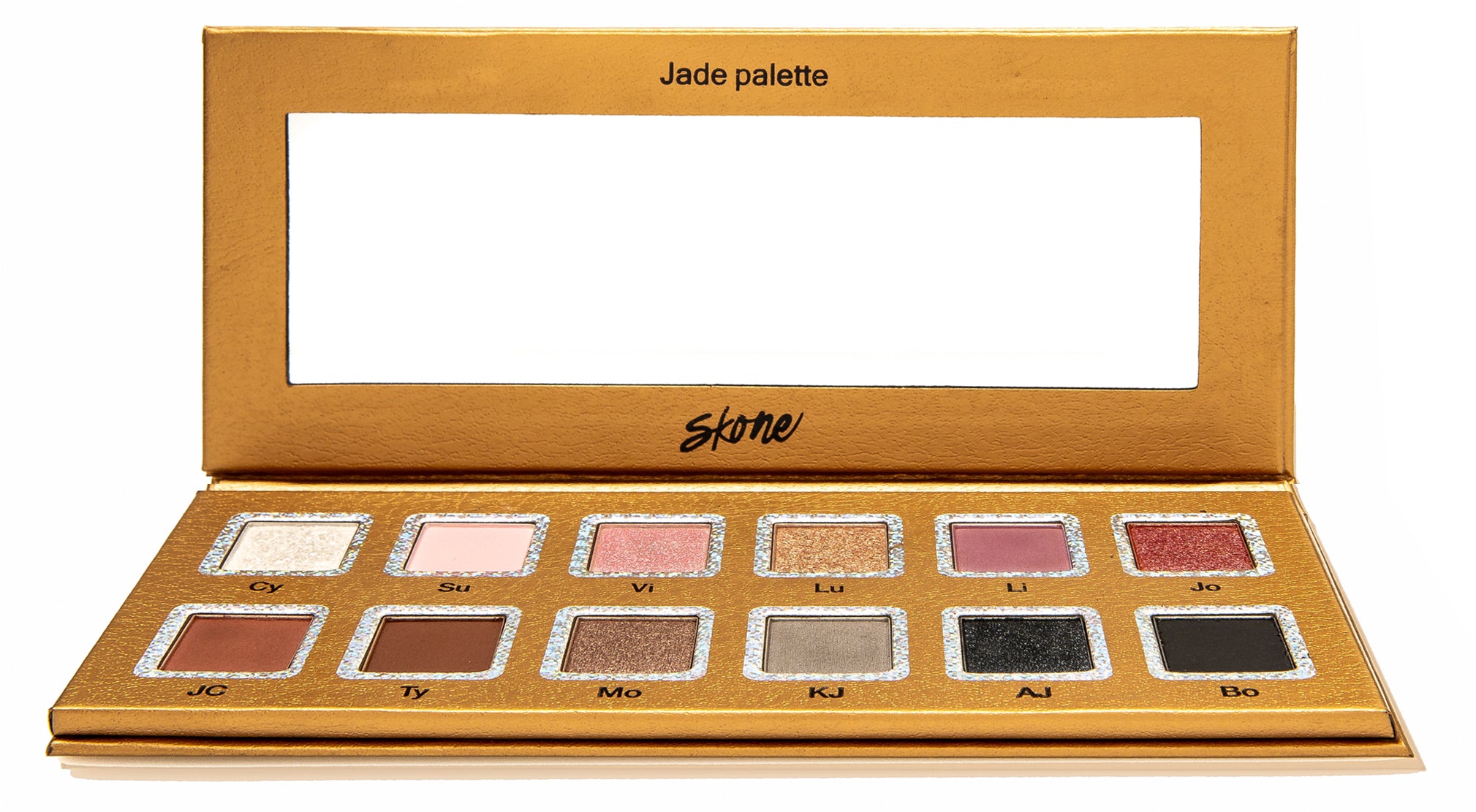 Products Skone Cosmetics Jade Palette™ cut crease brown eyeshadow looks