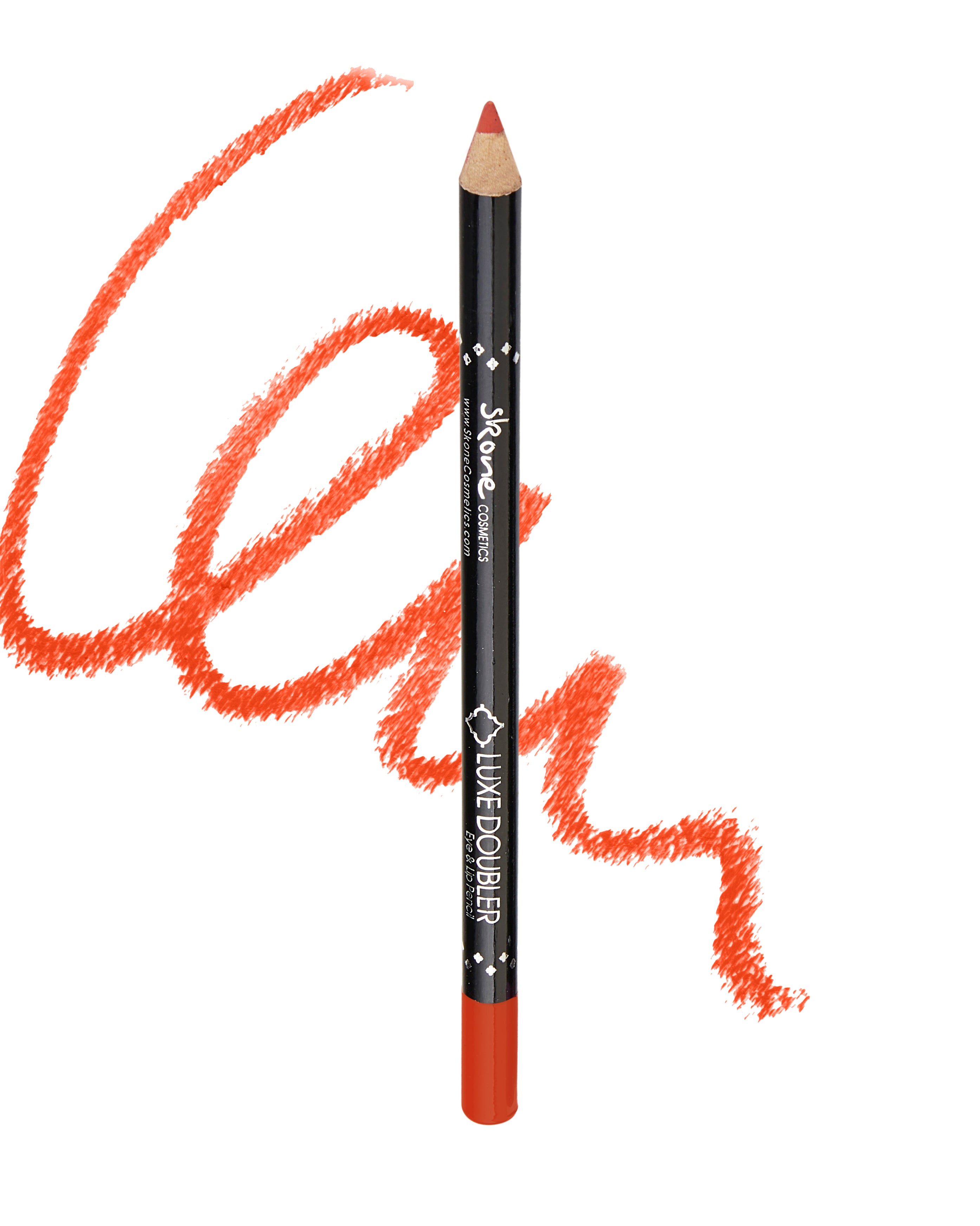 orange eye liner makeup  maquillaje delineador naranja