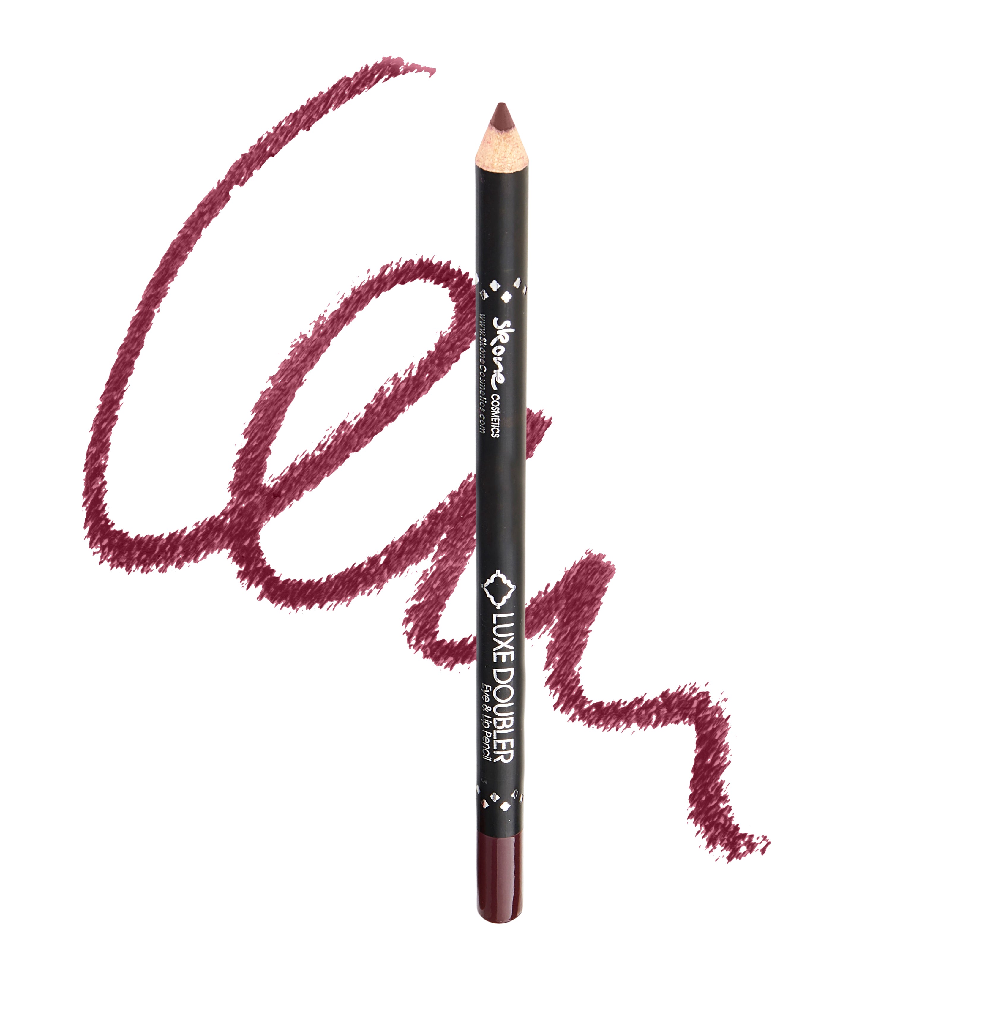 maroon burgundy eyeliner  maquillaje de ojos burdeos granate