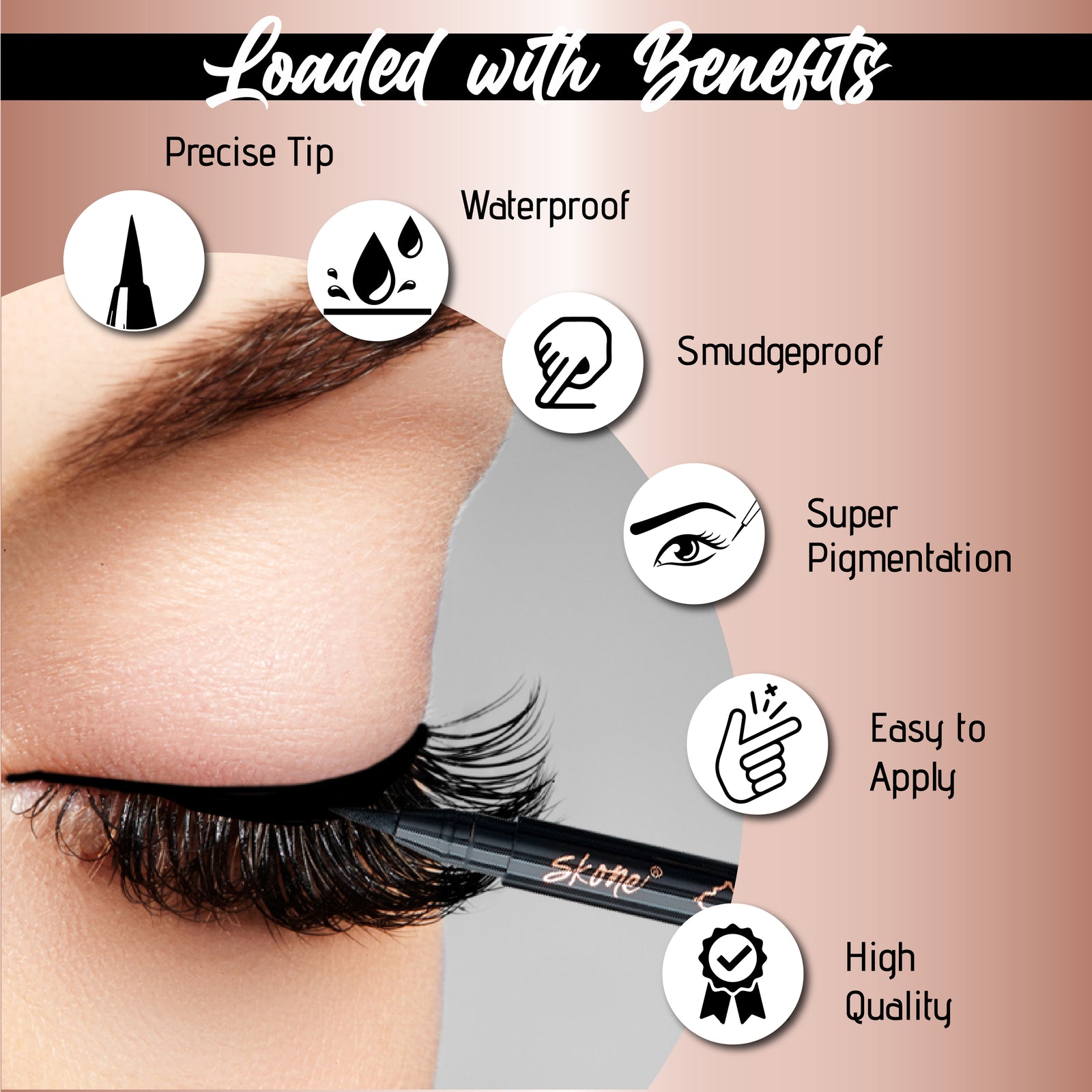 Skone Cosmetics best waterproof eye makeup