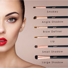 eyeshadow brush set