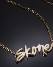 Skone Cosmetics Signature Nameplate Necklace