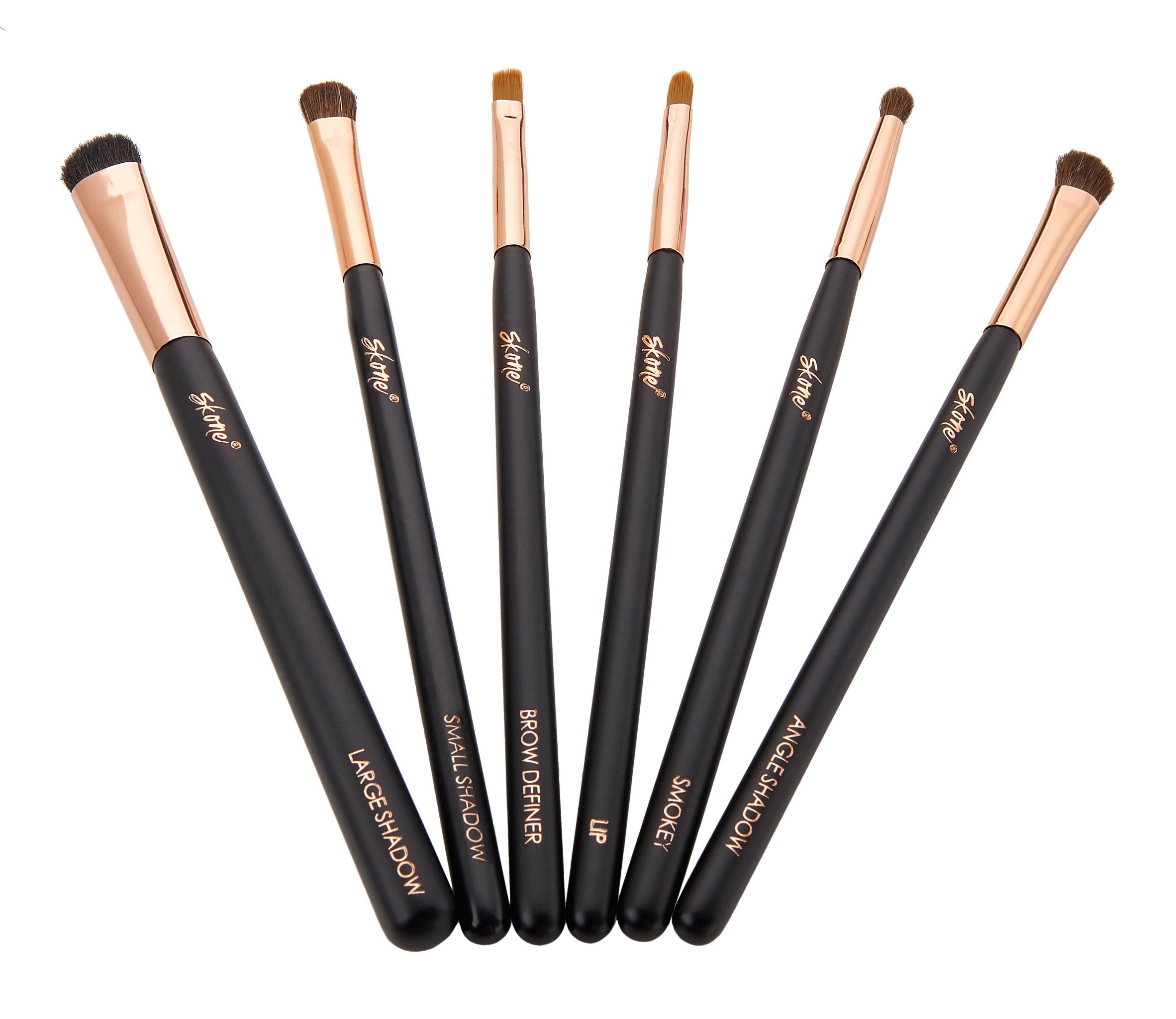 Skone Cosmetics 6-pc Luxe Pro Makeup Brush Set