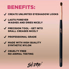  cepillo para ojos ahumados eye makeup brushes