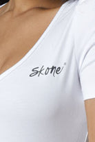 Skone Cosmetics Short Sleeve U-Neck